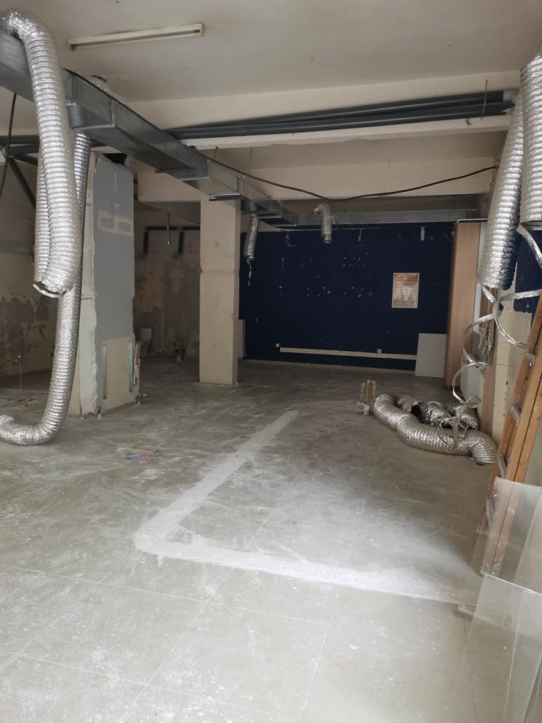 Ανακαίνιση-μετατροπή κέντρου αισθητικής